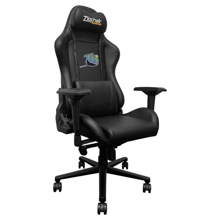 Dreamseat Xpression Pro Gaming Chair with Tampa Bay Rays Cooperstown Secondary Logo XZXPPRO032-PSCOOP0106A